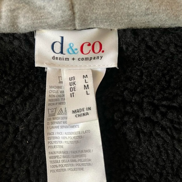 Black faux fur hooded coat with pockets #fauxfur #hoodedcoat - Picture 6 of 7